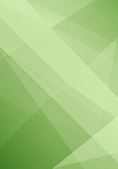 Obraz premium The abstract geometric background combines overlapping diagonal shapes in varied shades of green, resulting in a modern and clean image