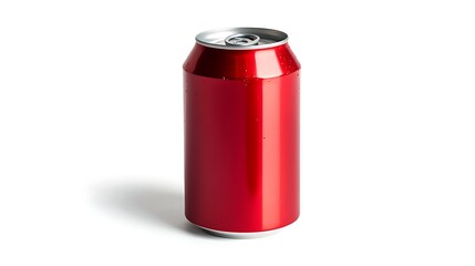 Red soda can