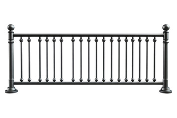 Rnqe Metal Crowd Barrier Isolated on a transparent background