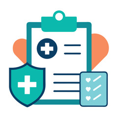 Obraz premium Biotech Laboratory Research – Flat Vector Illustration