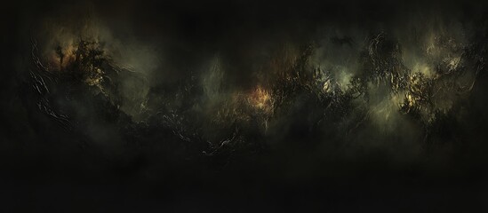 Naklejka premium Dark Nebulae in Space