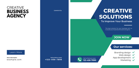 Digital business marketing social media post & web bannerDigital business marketing social media post and web banner