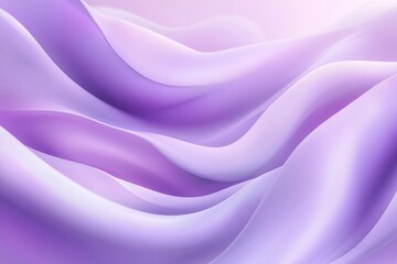 Fototapeta premium Waves of Light Dance Gracefully in Soft Hues of Lavender and Violet Generative AI