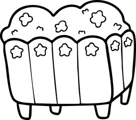 Cute cartoon, gardening, spring, trees, flowers, garden, illustration, hand drawn