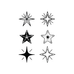 Obraz premium set of stars
