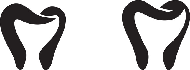 Naklejka premium vector tooth icon