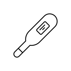 Thermometer icon vector stock illustration