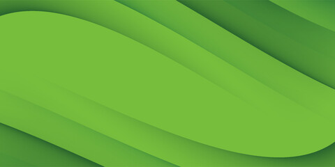 Abstract green wavy background. Vector EPS 10