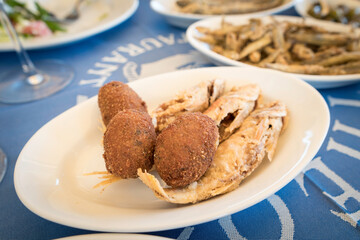 Dishes Mediterranean food