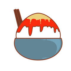 hand holding a red sign