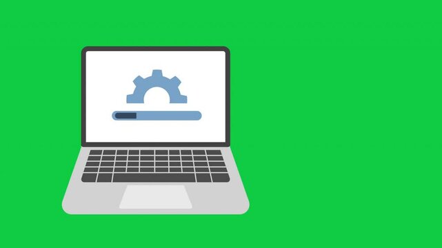 update or upgrade concept, download and install new software