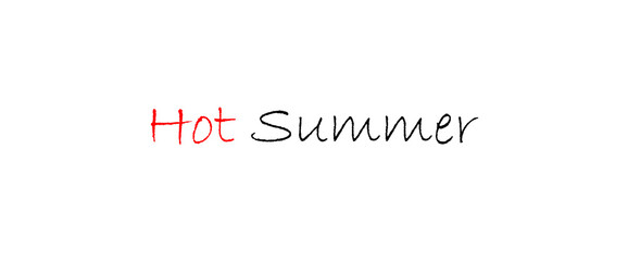 Hot summer typography motivational quotes typography designs: for prints, posters, cards, t shirt