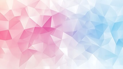 Fototapeta premium Abstract Pastel Polygonal Background.