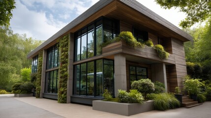 Exploring Sustainable Living in a Beautifully Designed House Emphasizing Natural Light and Green Spaces