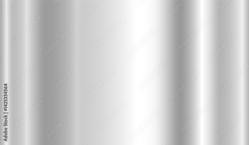 Poster silver metallic gradient with highlights. a pattern with a shiny metallic gradient. the texture of t