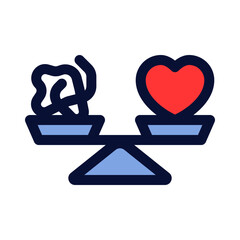 Fill Emotional Balance Icon