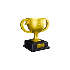 Gold Trophy Icon