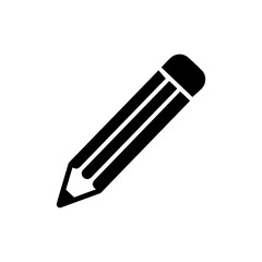 Pencil with a sharpened tip and no eraser representing basic writing tool