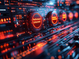 Digital dashboard displaying a performance reward milestone