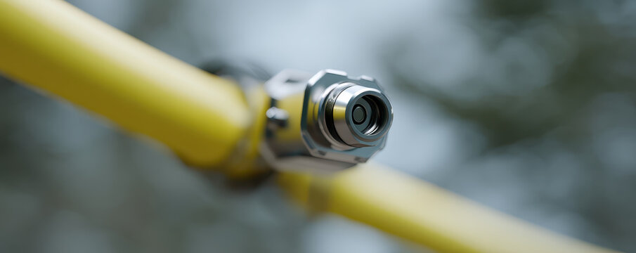 multi sensor system is integrated into yellow pipeline