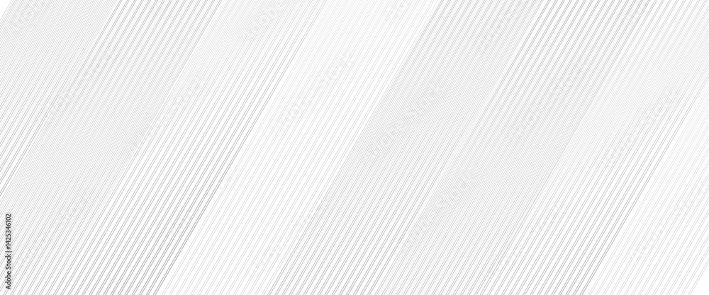 Poster Abstract background wave line elegant white striped diagonal line technology concept web texture.