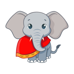 Naklejka premium Elephant: The Majestic Giant of the Animal Kingdom