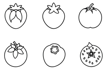 medlar line art intricate flower design for decoration