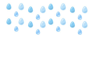 水滴  背景  フレーム  イラスト