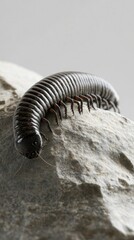 Obraz premium A close-up of a zebra's face, showing the intricate black-and-white stripe pattern