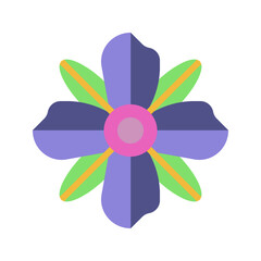 Borage icon vector image. Suitable for mobile apps, web apps and print media.