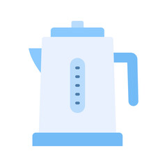 Electric Kettle icon vector image. Suitable for mobile apps, web apps and print media.
