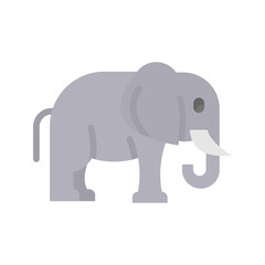 Fototapeta premium Elephant icon vector image. Suitable for mobile apps, web apps and print media.
