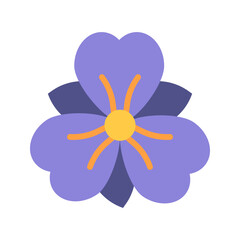 Iris icon vector image. Suitable for mobile apps, web apps and print media.