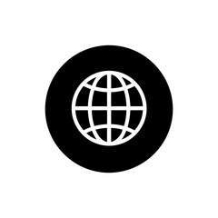 Digital Coin with Wireframe Globe - Global Cryptocurrency Mining