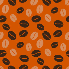 coffee background. Coffee beans in frames, border. Coffee beans background. Coffee Beans Illustration for packaging.Abstract coffee beans banner, Coffee template.
