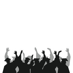 Graduation Silhouette