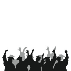 Graduation Silhouette