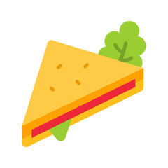 Sandwich icon vector image. Suitable for mobile apps, web apps and print media.