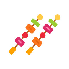 Skewer free icon vector image. Suitable for mobile apps, web apps and print media.