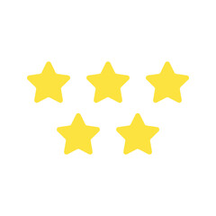 Star Review icon vector image. Suitable for mobile apps, web apps and print media.