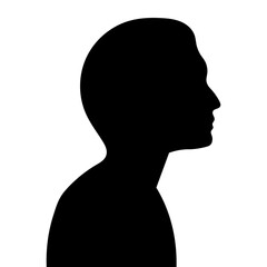 People Side Profile Silhouette