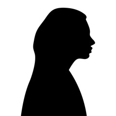 People Side Profile Silhouette