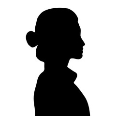 People Side Profile Silhouette