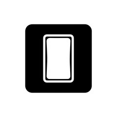 Light Switch Vertical Toggle Flat Icon