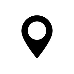 Map Pin Location Marker Minimal Icon