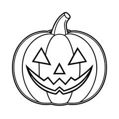 vector halloween pumpkin