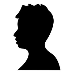People Side Profile Silhouette