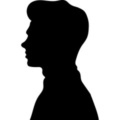 People Side Profile Silhouette