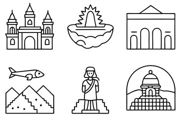 Fototapeta premium mural line art creative drawings to elevate your space