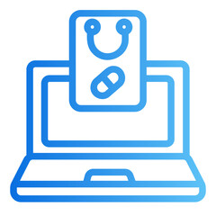 buy online Gradient icon